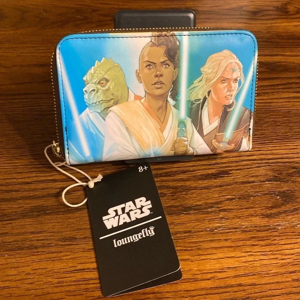 Loungefly Star Wars The High Republic Zip Around Wallet NWT